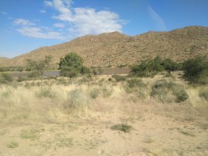 Lake on our way to Namib Grens
