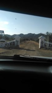 Namib Grens Entrance